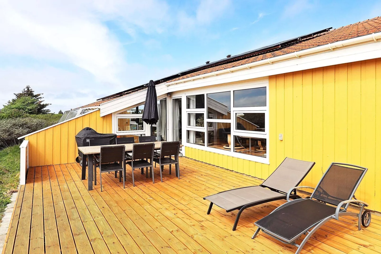 Charmant vakantiehuis in Hjørring aan zee-Uitzicht