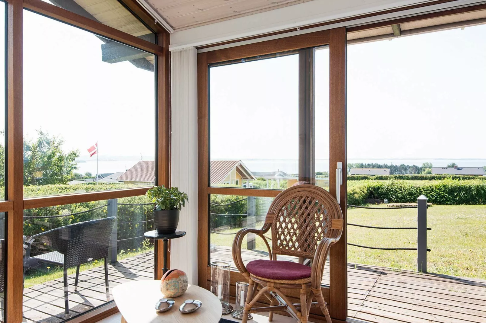 Luxe vakantiehuis in Rønde op 400 m van de oceaan-Binnen