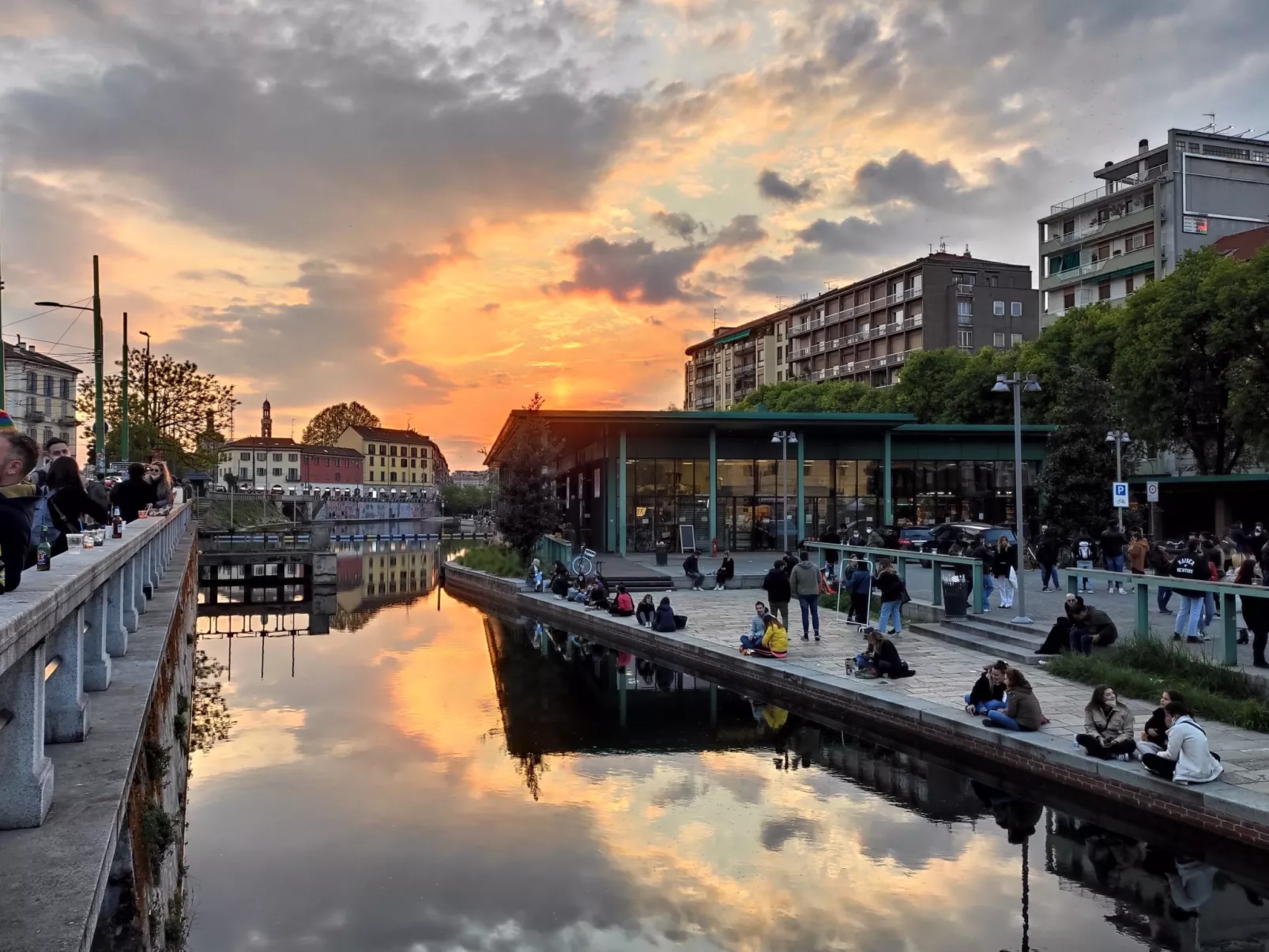 Gaudenzio Navigli Open Space-Omgeving