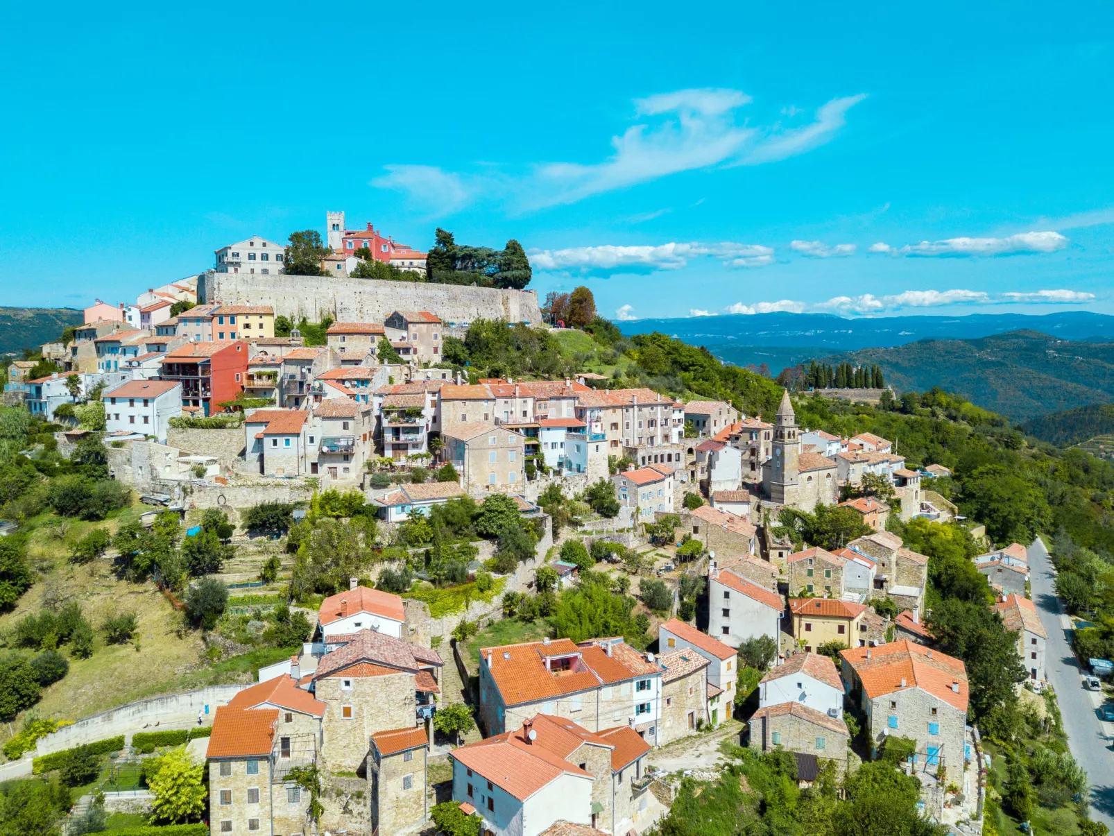 Panorama del Tartufo-Omgeving