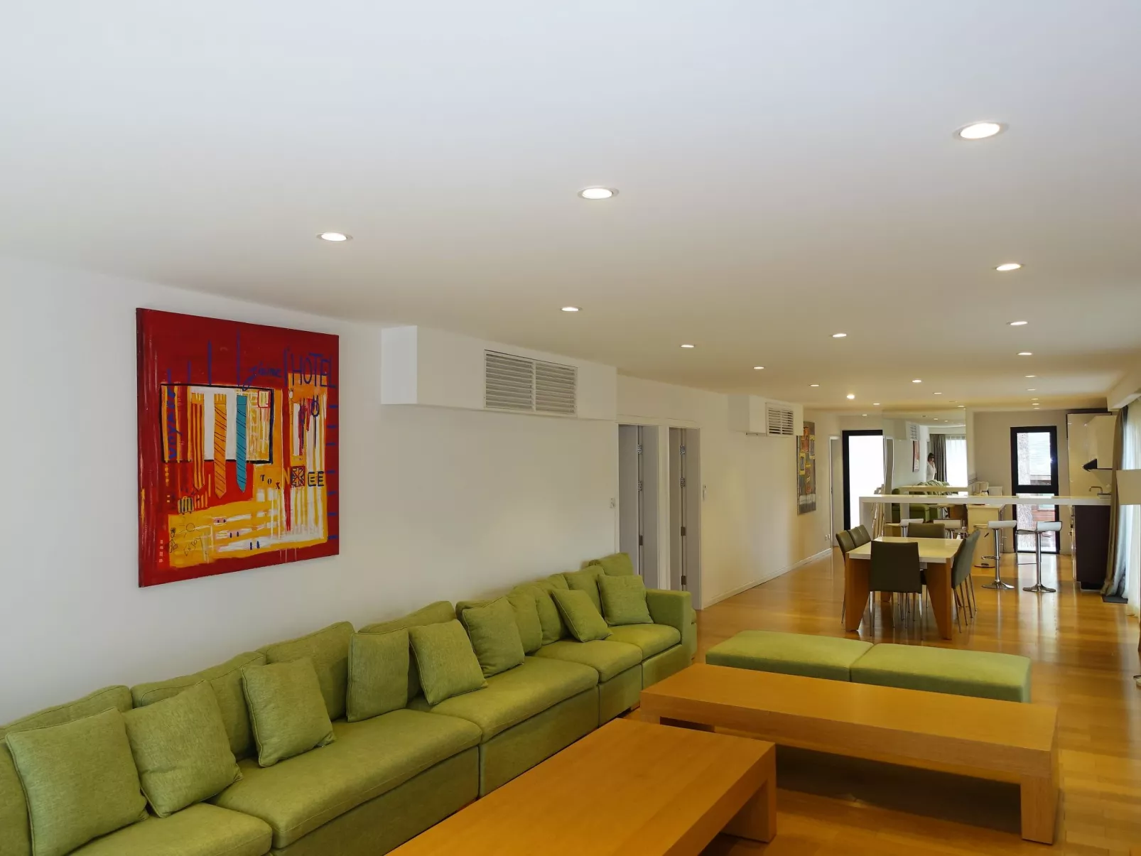 Villa en bois-Binnen