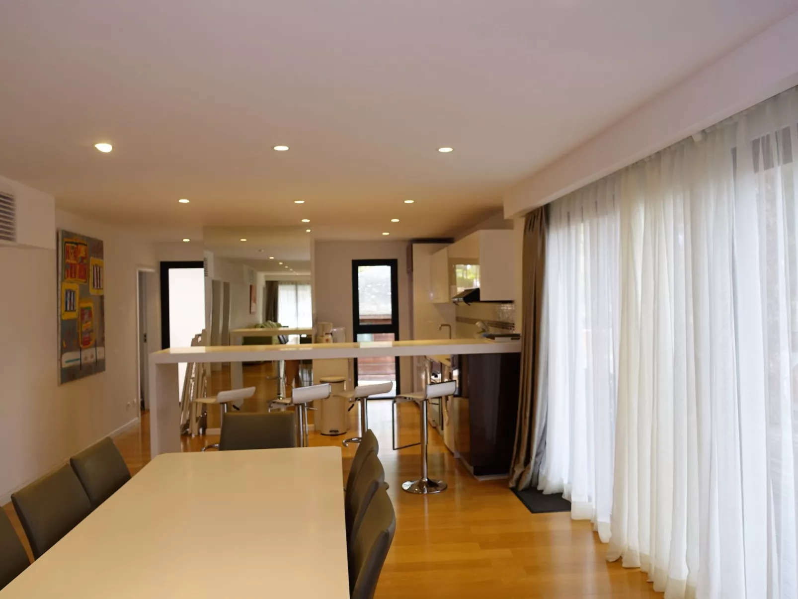 Villa en bois-Binnen