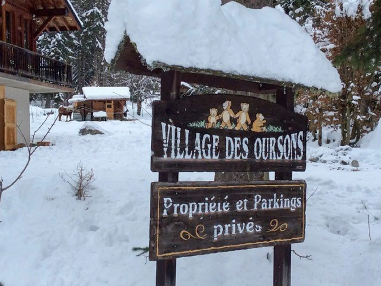 Village des Oursons Chalet A4-Buiten