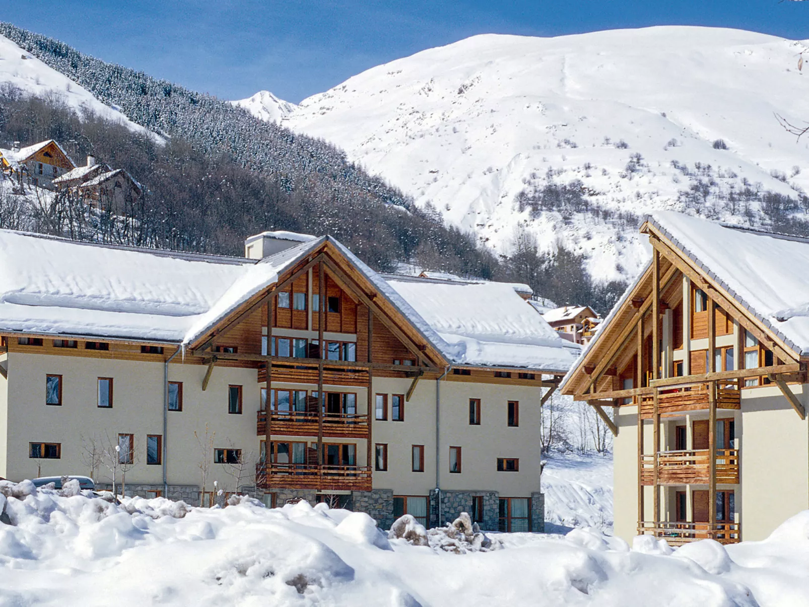 Les Chalets du Galibier-Buiten