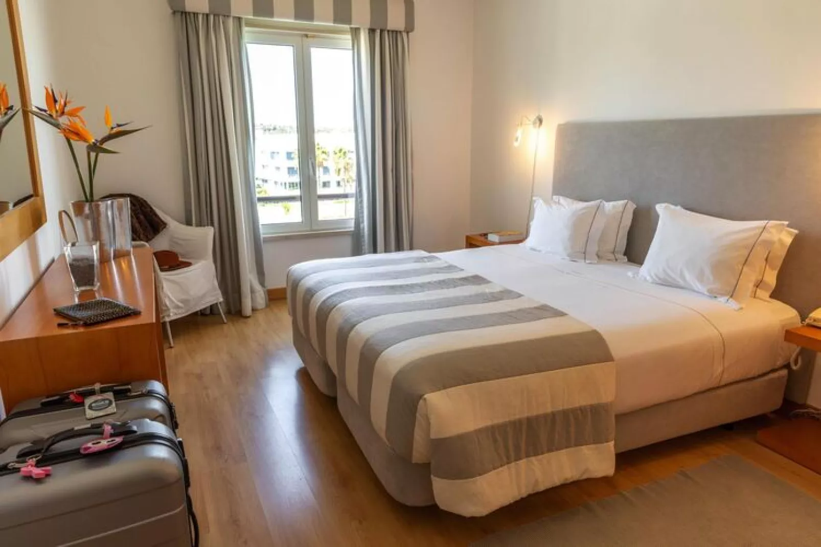 2-kamer appartement met zuid/landzicht - Marina Club Suite Hotel, Lagos-Slaapkamer