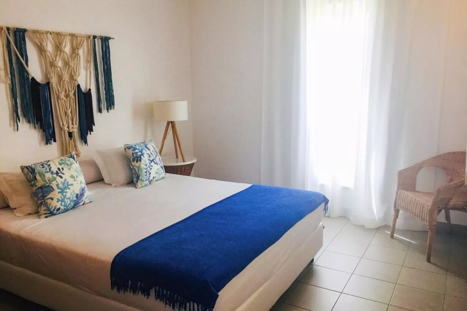 3-kamer appartement met uitzicht op de tuin in Marina Club I, Lagos-Slaapkamer