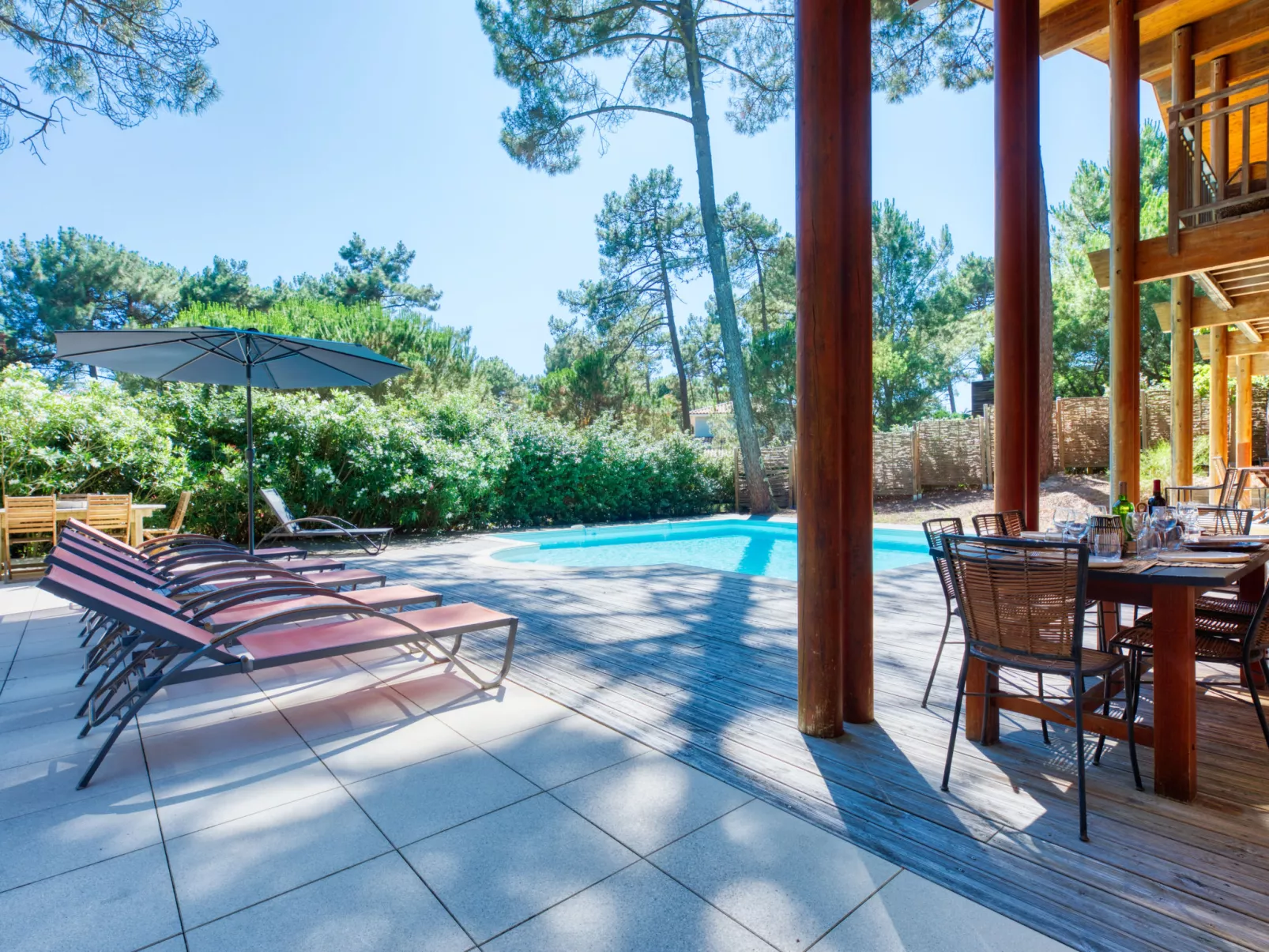 Villa La Lisière des Pins-Buiten