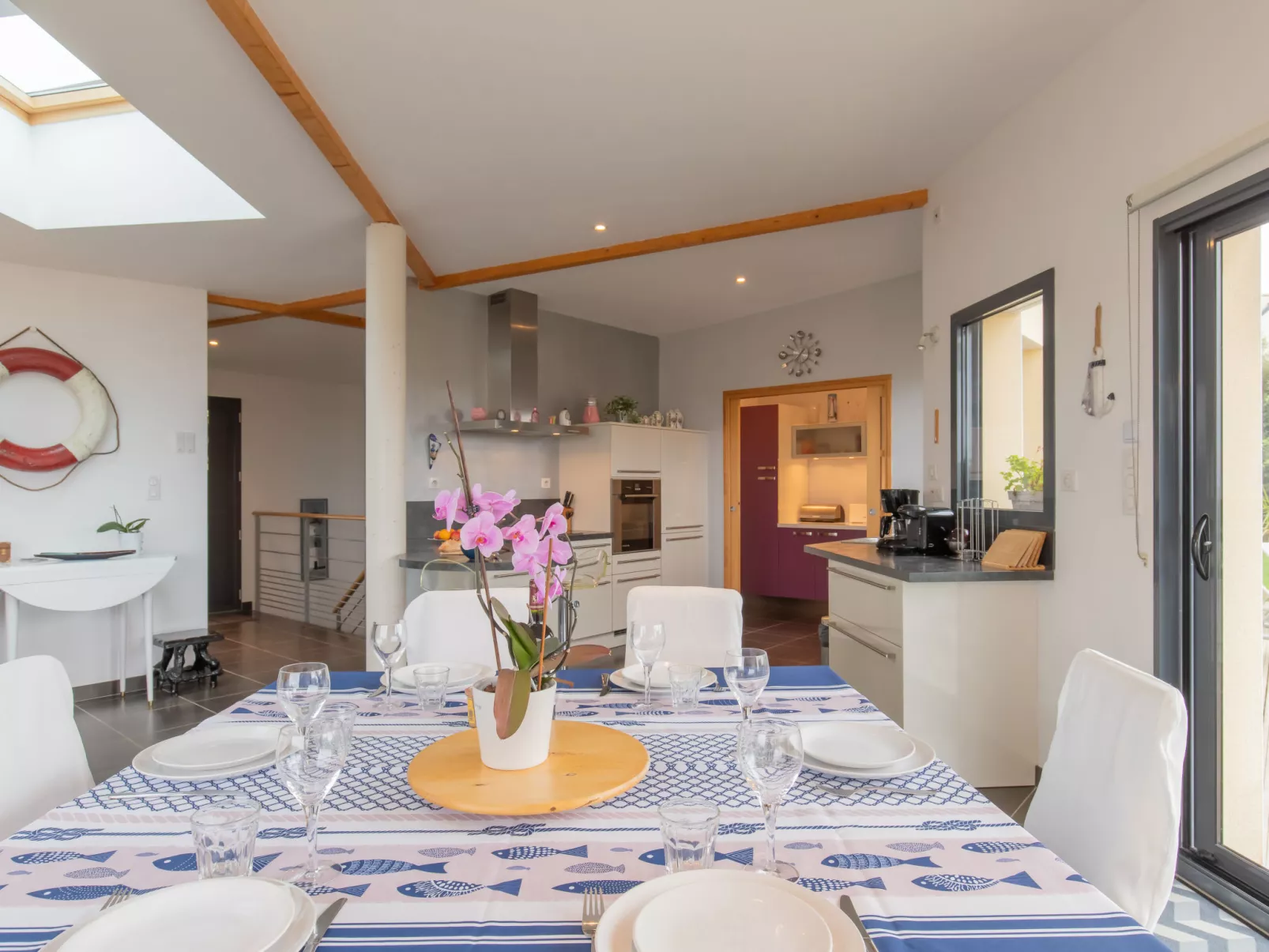Maison de Plain Pied - Vue Mer-Binnen