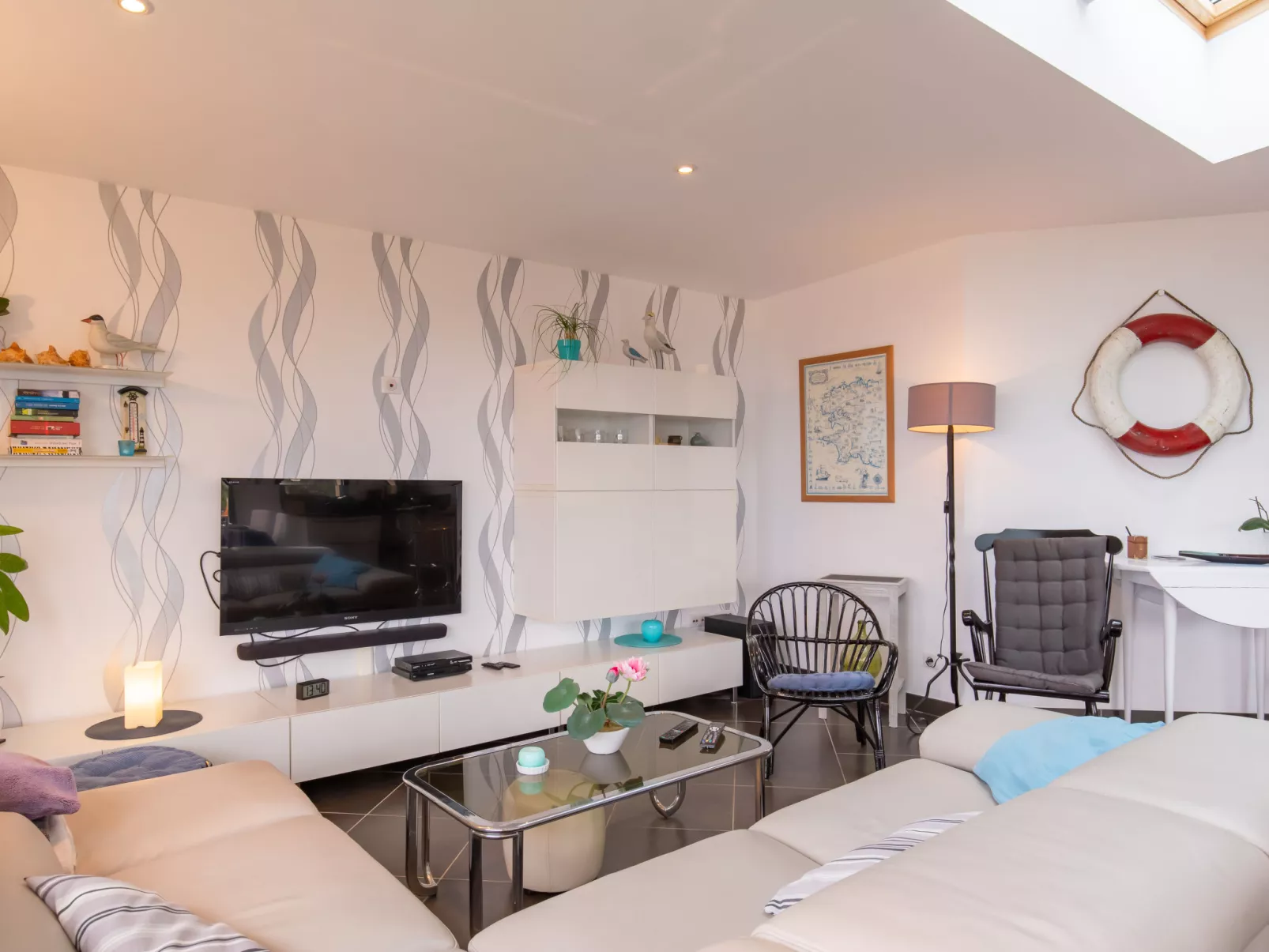 Maison de Plain Pied - Vue Mer-Binnen