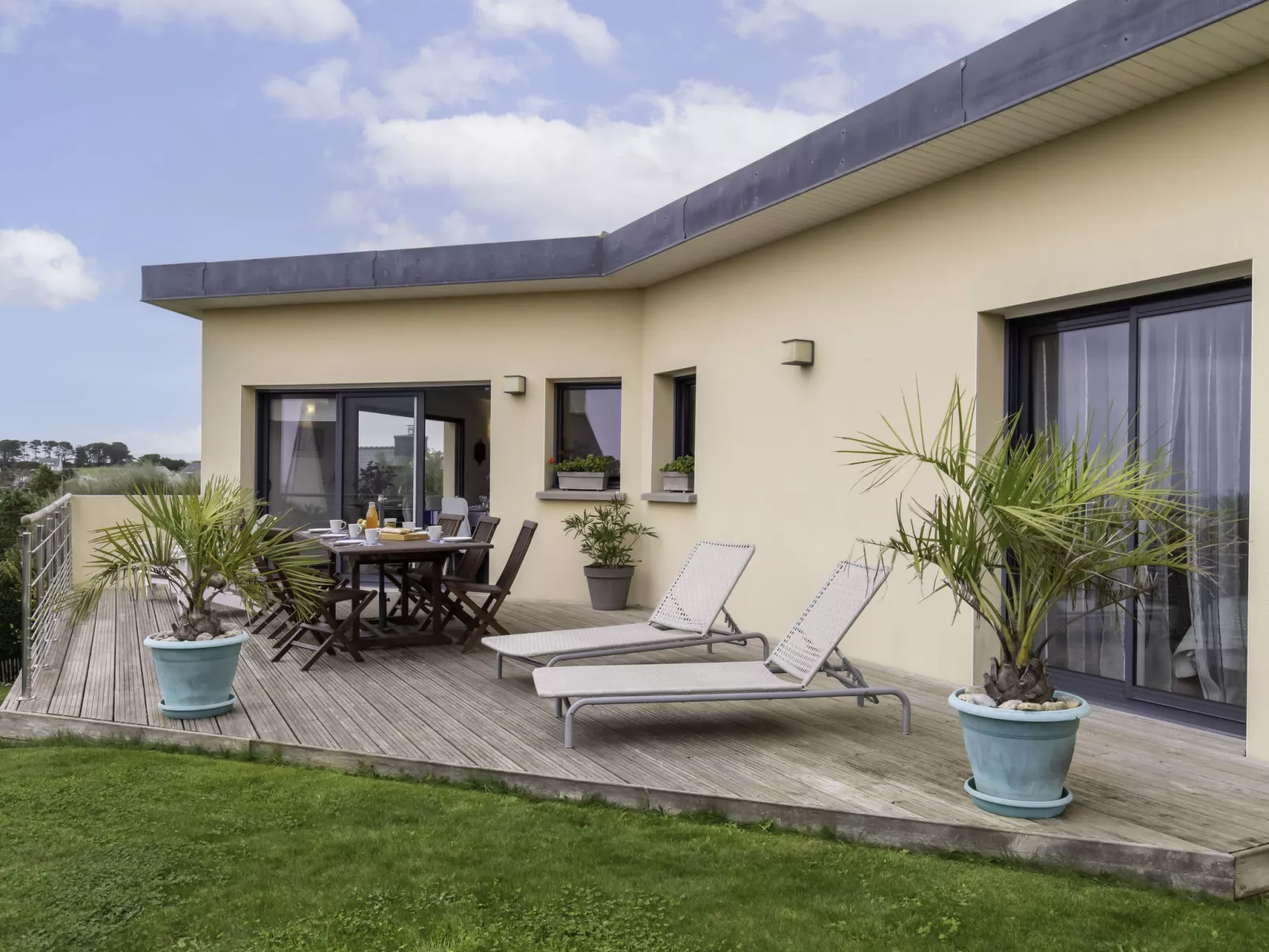 Maison de Plain Pied - Vue Mer-Buiten