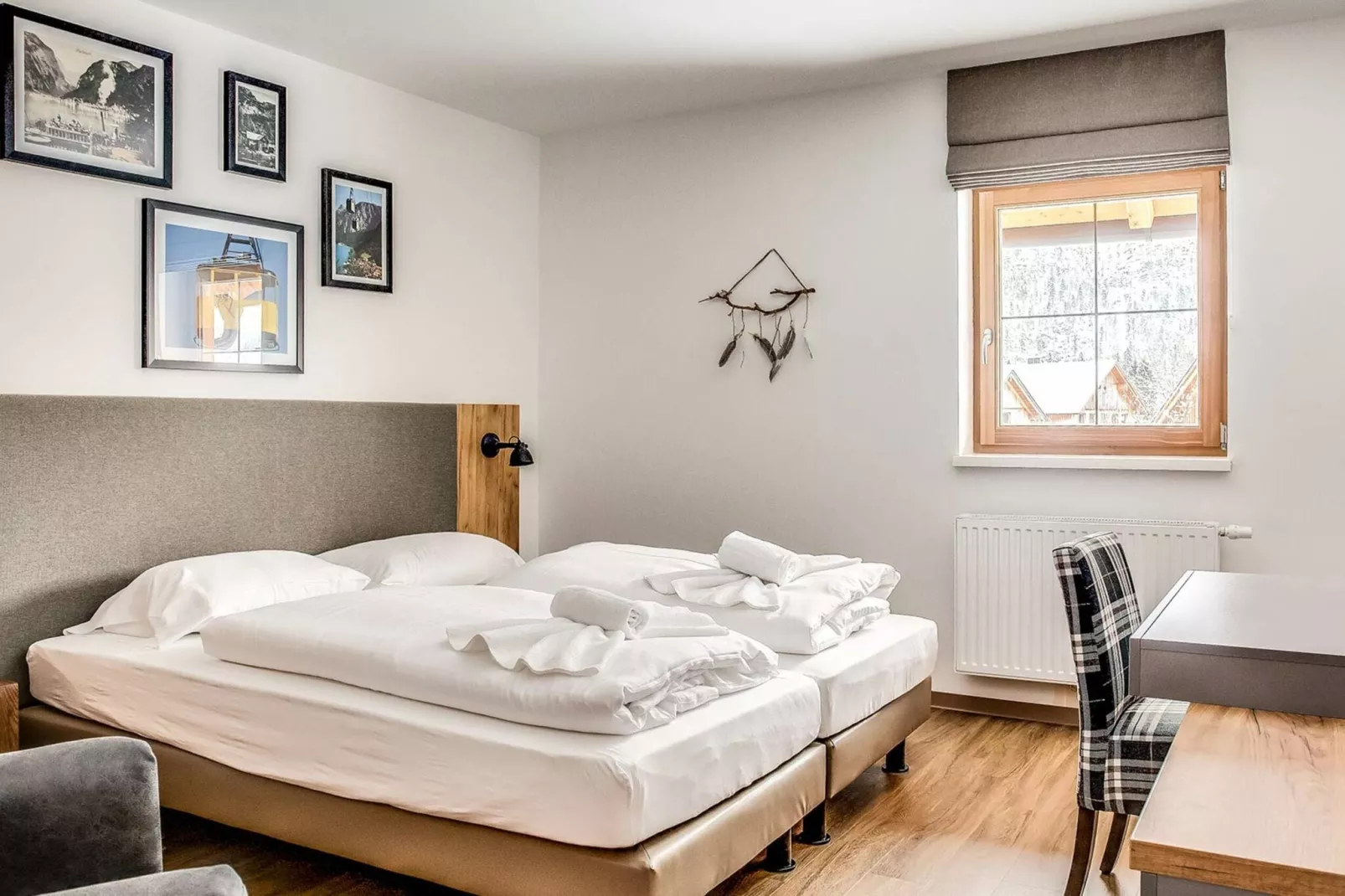 Luxery Salzkammergut Studio F-Woonkamer