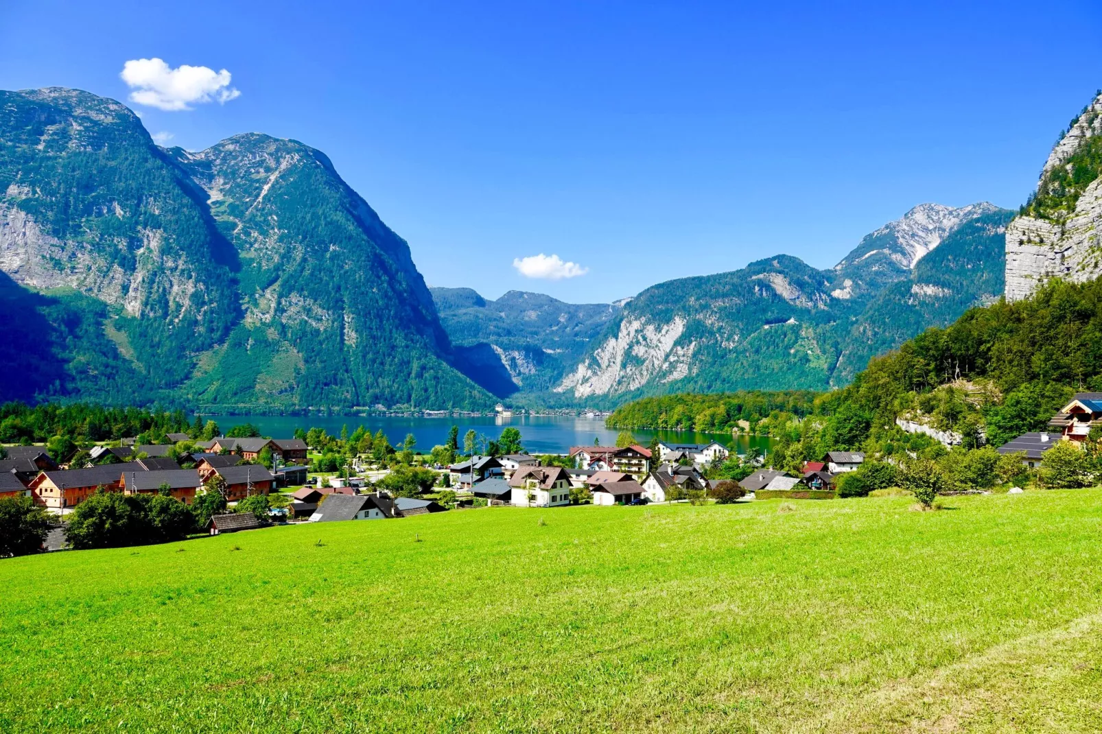 Luxery Salzkammergut Apartment A-Buitenkant zomer