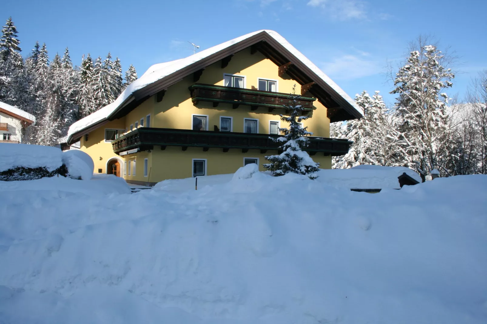 Ferienhaus Rieger-Exterieur winter