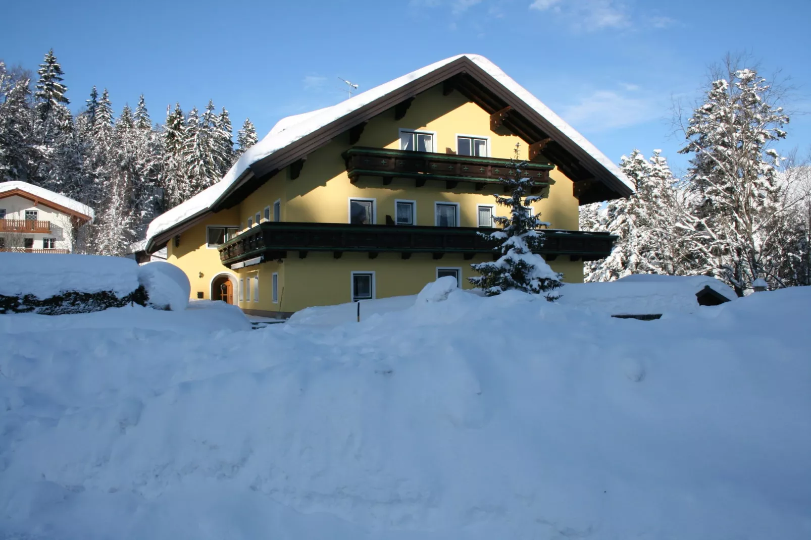 Ferienhaus Rieger-Exterieur winter