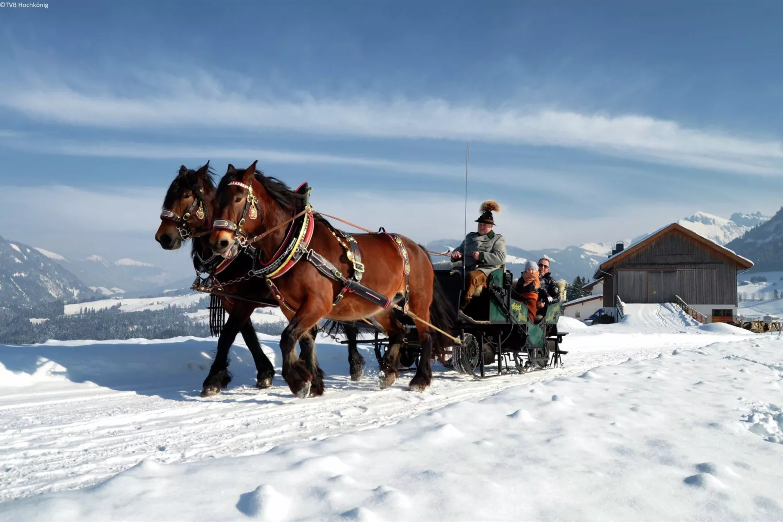 Chalet Lindelodge-Gebied winter 5km