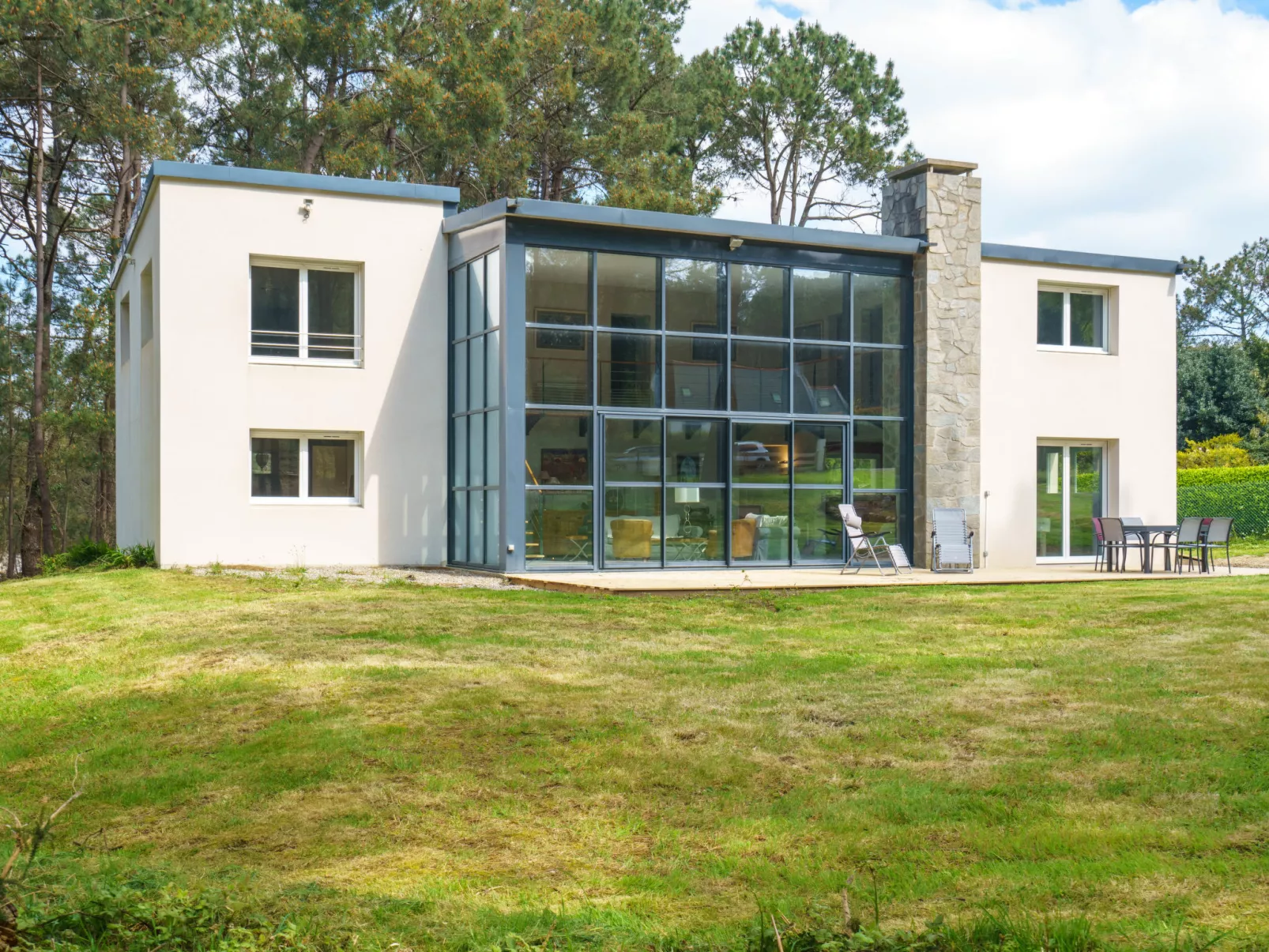 Maison du bois du Kador-Buiten