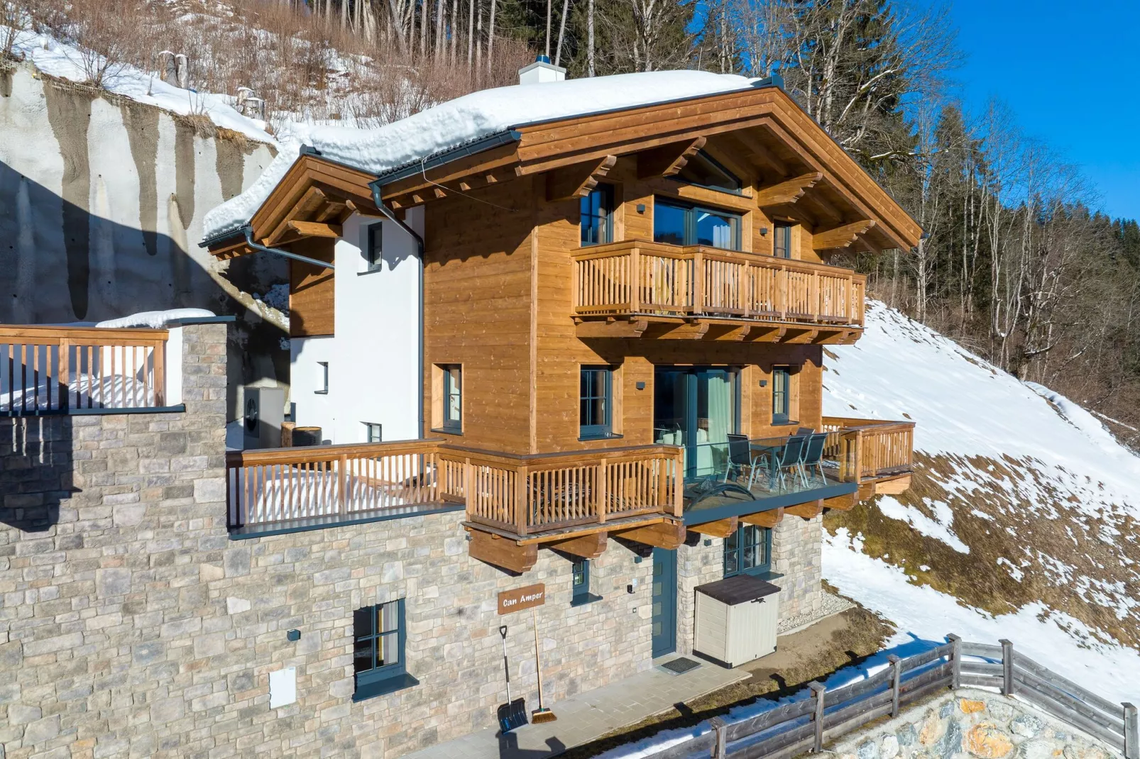 Chalet Can Amper-Exterieur winter