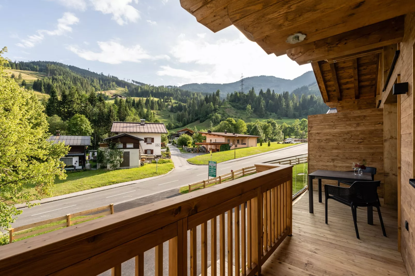 Tauernlodge Mühlbach 6B-Uitzicht zomer