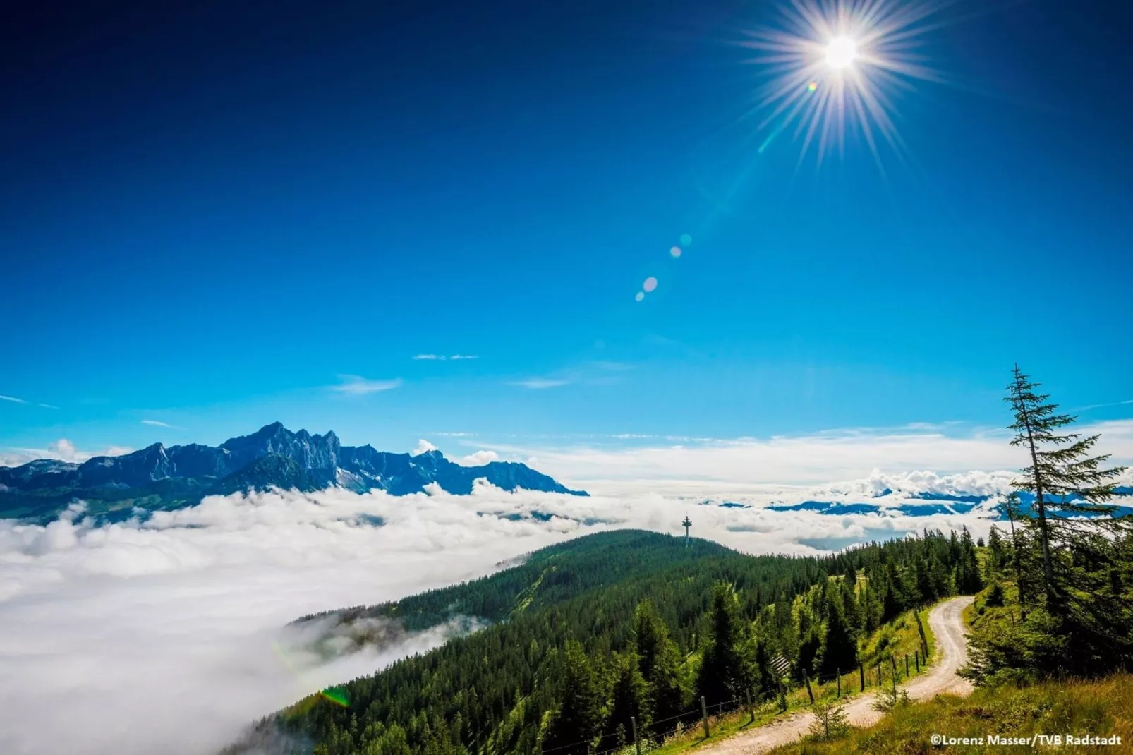 Tauernresidence Radstadt Tauernsuite-Gebieden zomer 20km