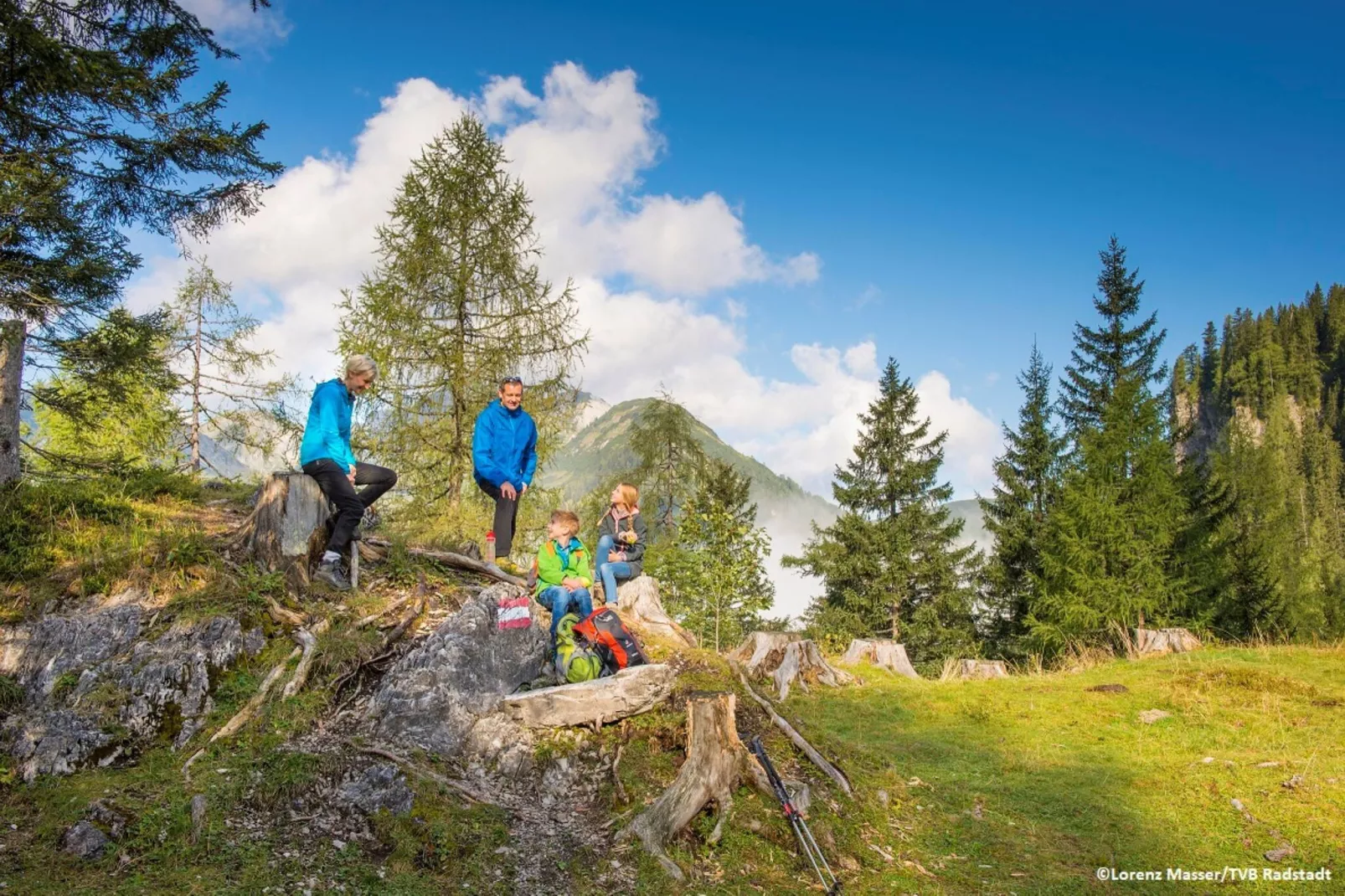 Tauernresidence Radstadt 4-Gebieden zomer 20km