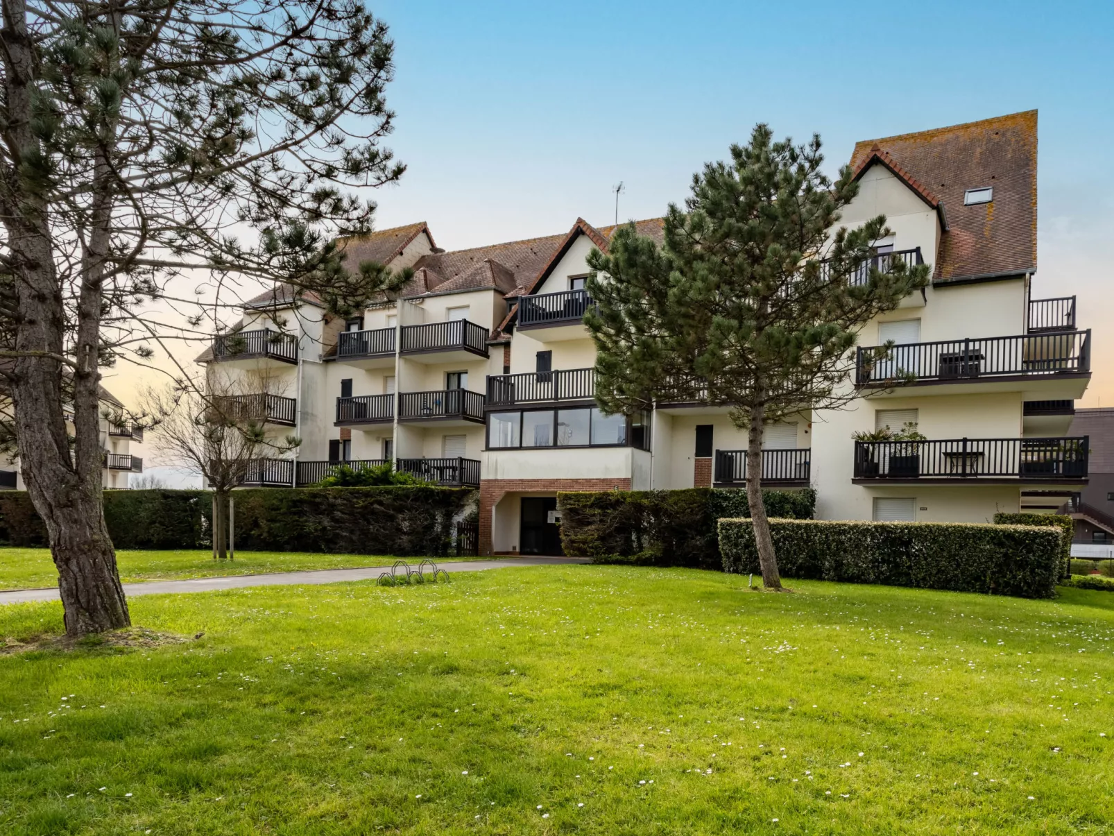 Cabourg Plage-Buiten