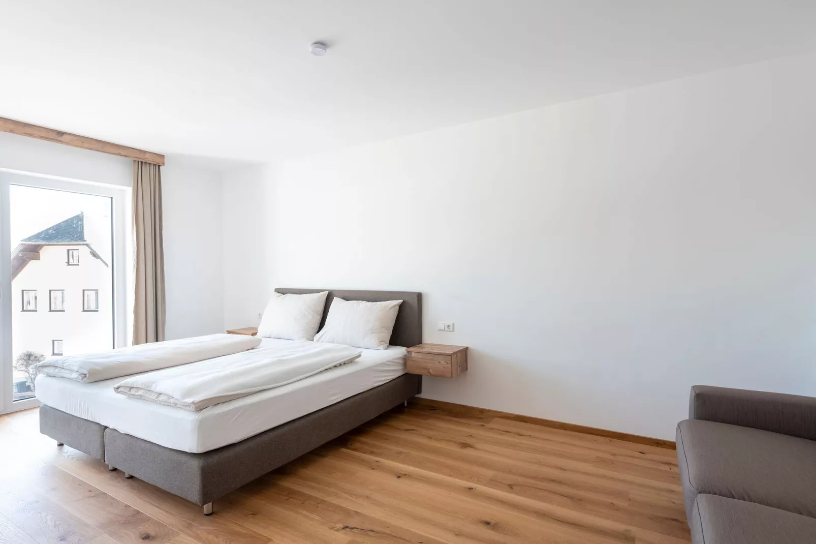 Aantrekkelijk appartement in Mauterndorf met wellnessruimte-Slaapkamer