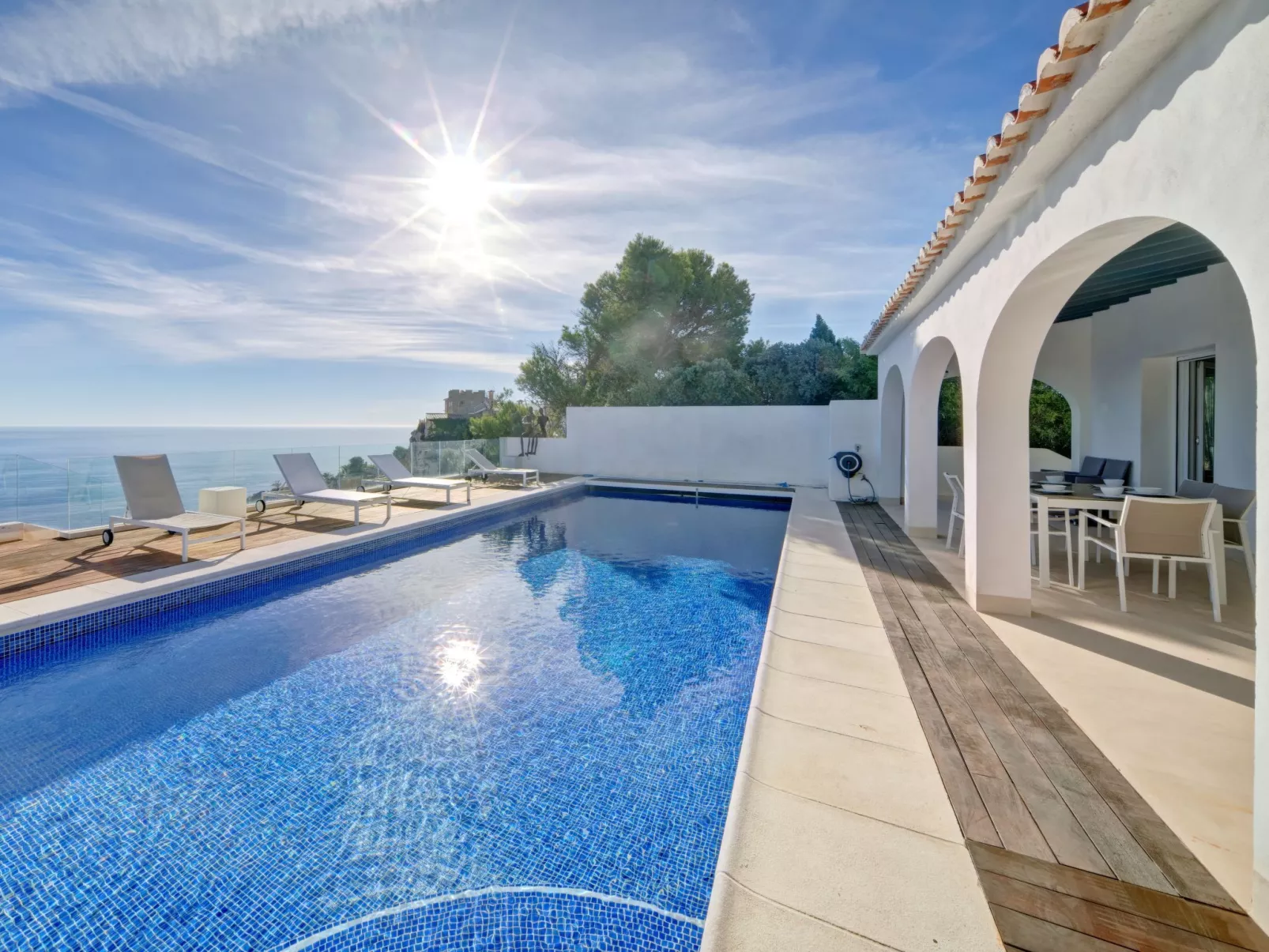 Terrasse sur la Mer