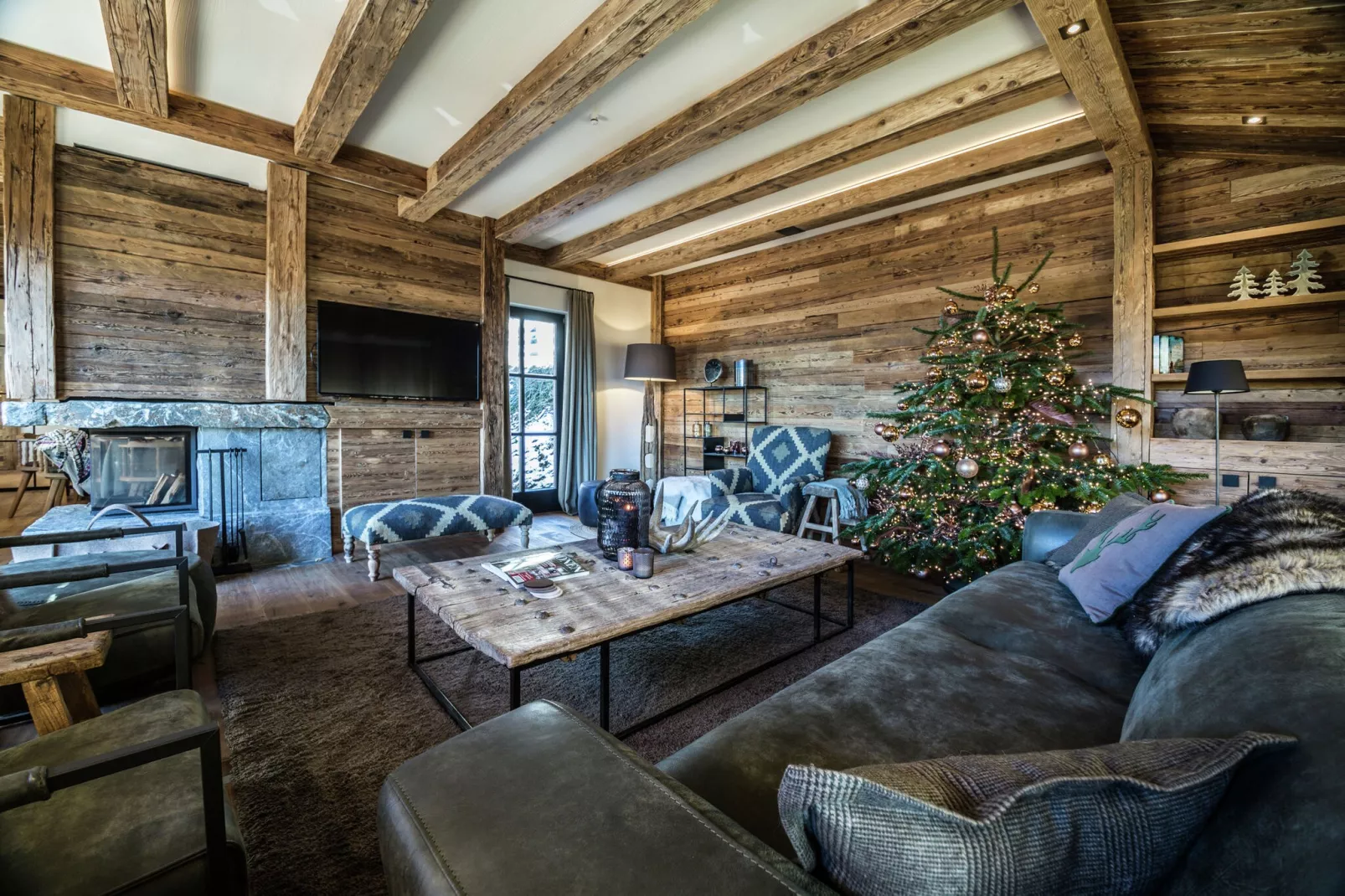 Chalet Lodge of Joy-Woonkamer