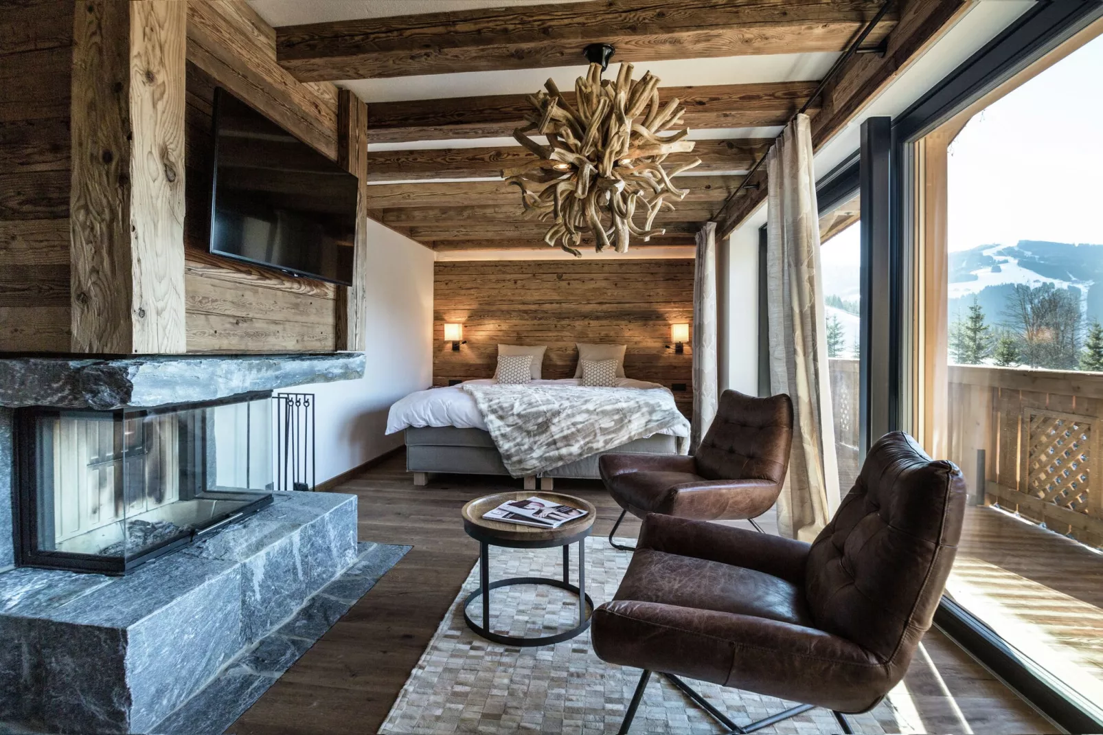 Chalet Lodge of Joy-Slaapkamer