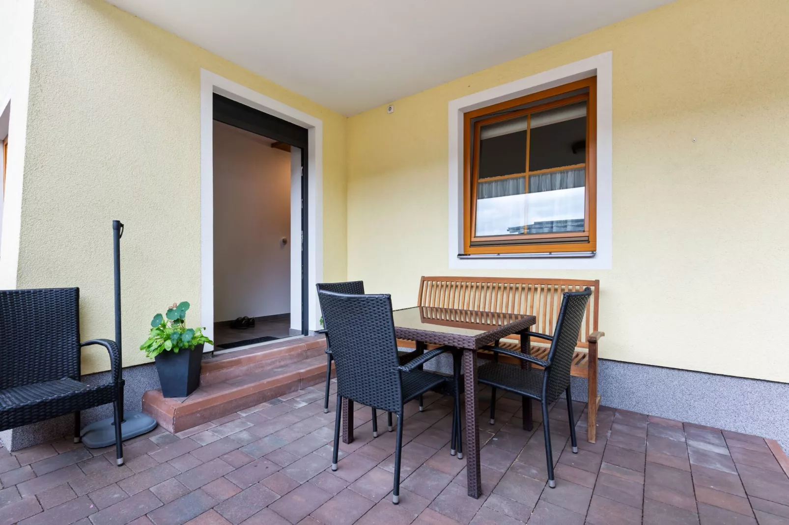 Ferienwohnung Haus Kreuzer-Terrasbalkon