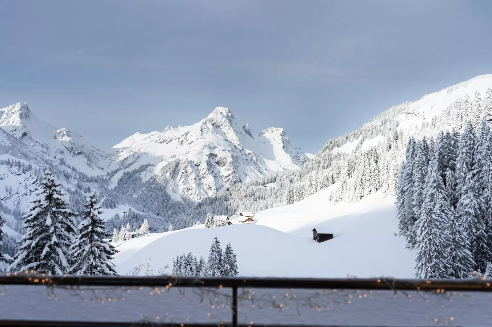 Heimat 1495 Arlberg-Uitzicht winter