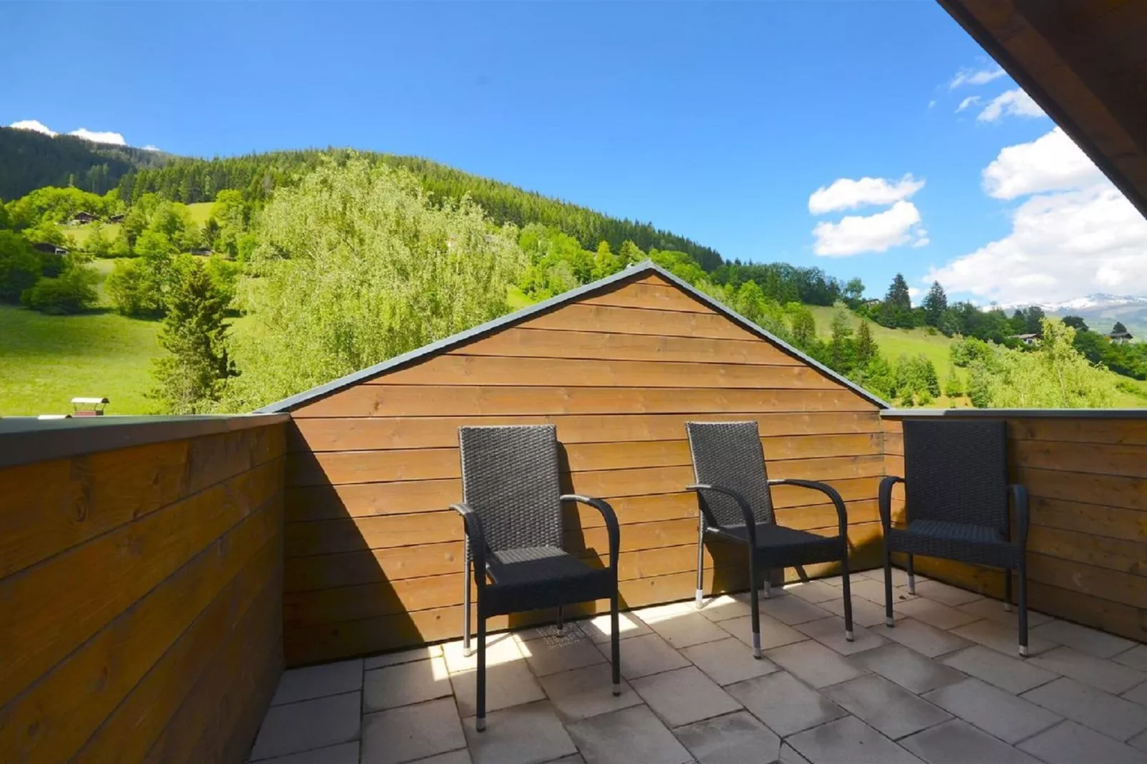 Chalet Nathalie-Terrasbalkon