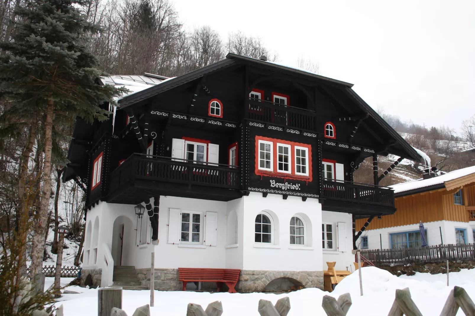 Villa Bergfried-Exterieur winter