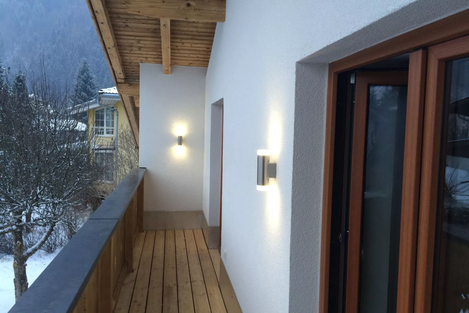 Chalet Hohe Tauern Zell am See-Terrasbalkon
