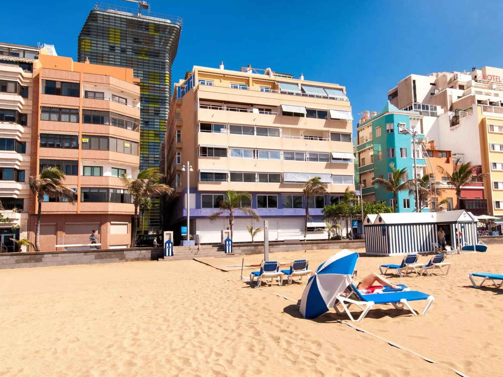 Las Canteras Seafront Apartment-Buiten