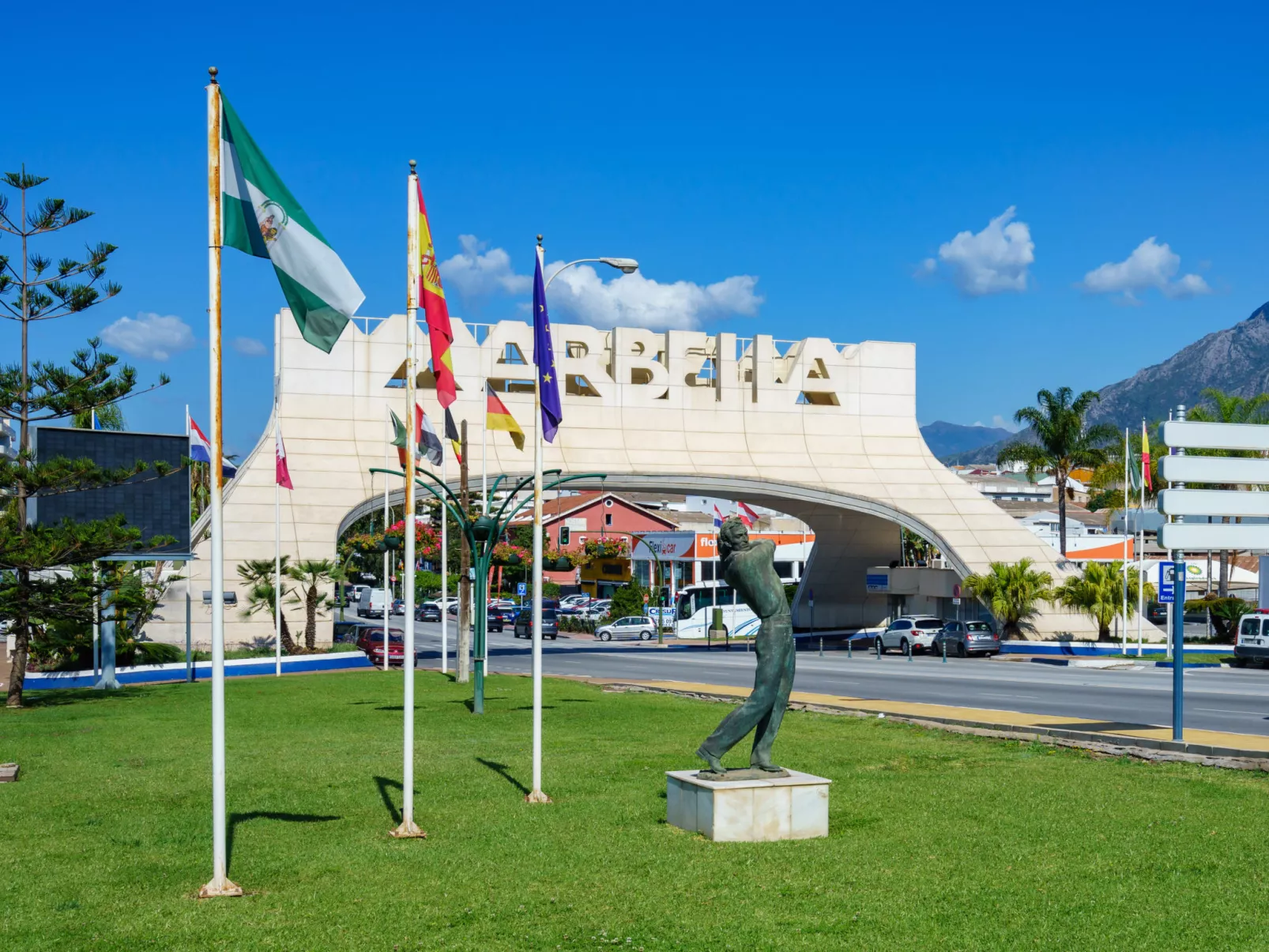 Marbella old town-Omgeving