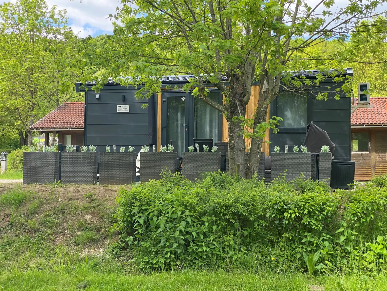 Tiny Haus Seeblick-Buiten