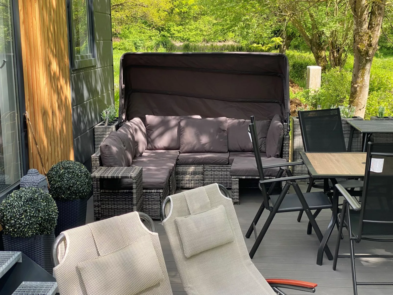 Tiny Haus Seeblick-Buiten