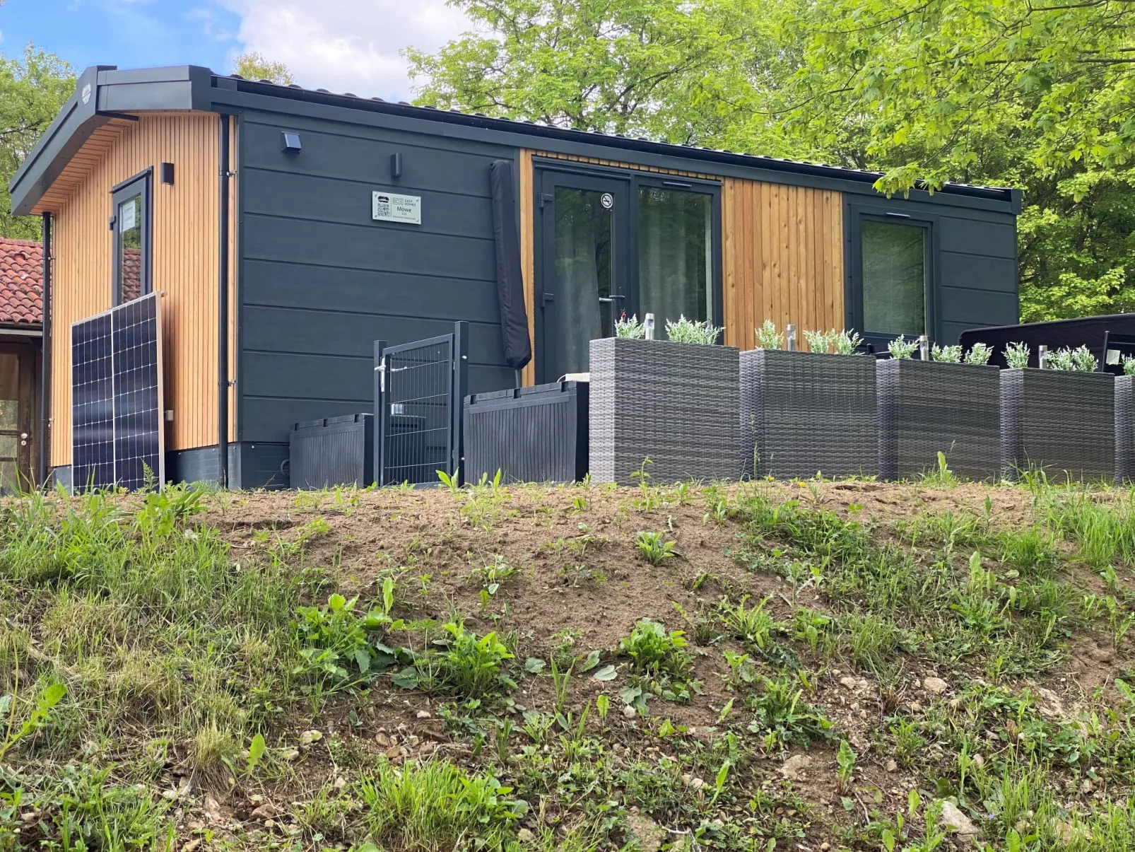 Tiny Haus Seeblick-Buiten