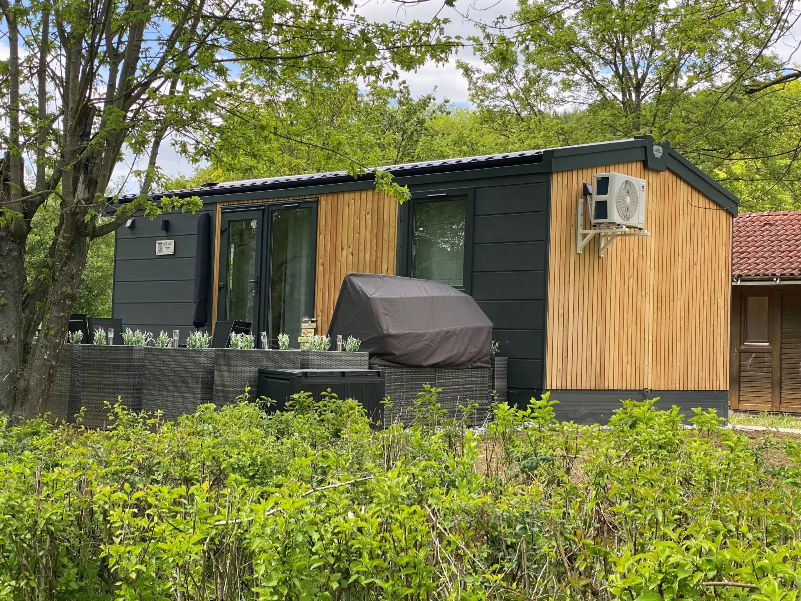 Tiny Haus Seeblick-Buiten