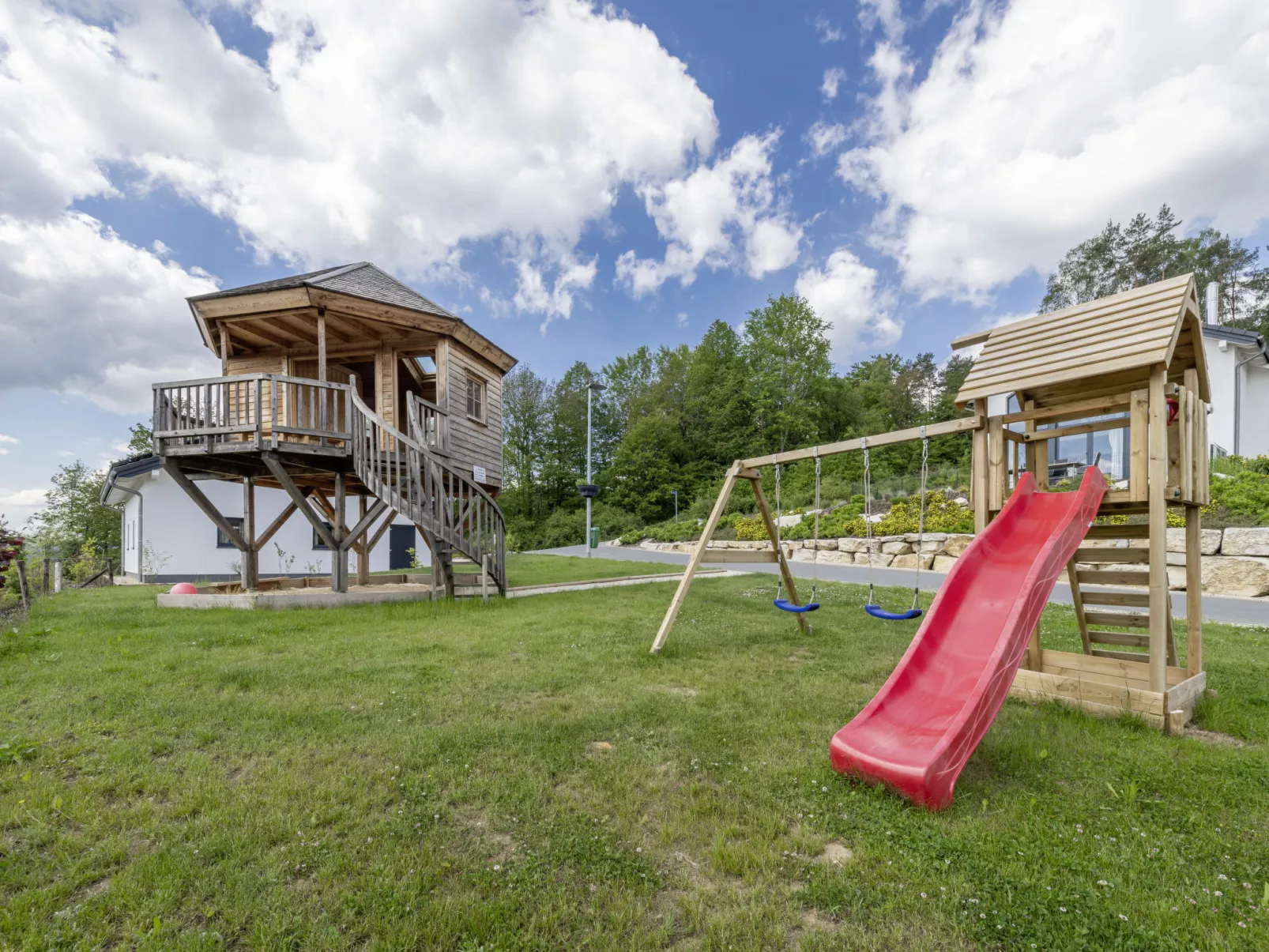 Feriendorf an der Therme Obernsees-Buiten