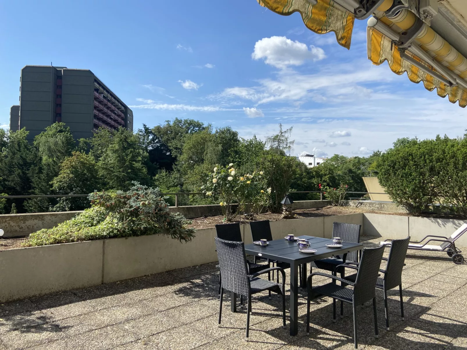 Terrassenwohnung am Kurpark-Buiten