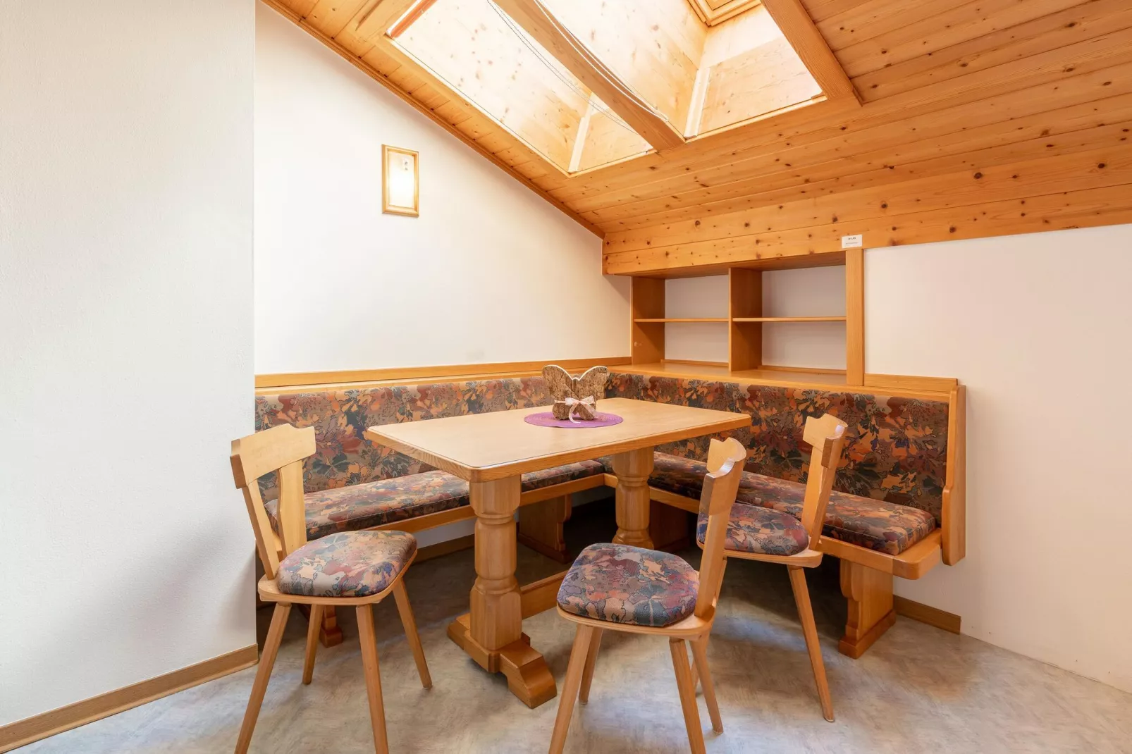 Apartment "Grasberge" - Apartment 4 - Balkon Nord-Eetkamer