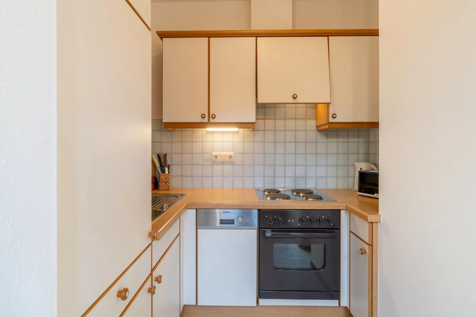 Apartment "Grasberge" - Apartment 4 - Balkon Nord-Keuken