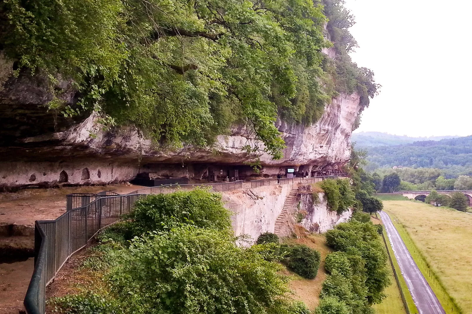 Le Moustier-Gebieden zomer 5km