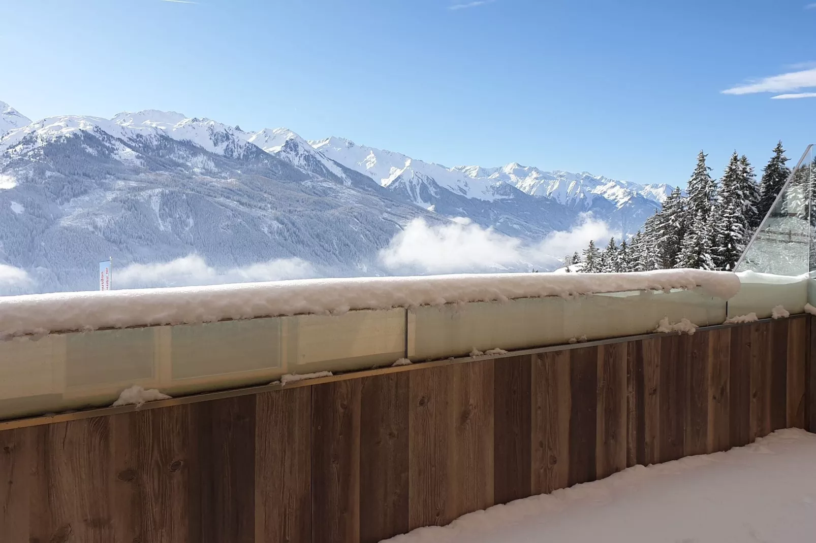 Kitzbüheler Alpenlodge Top A6-Uitzicht winter