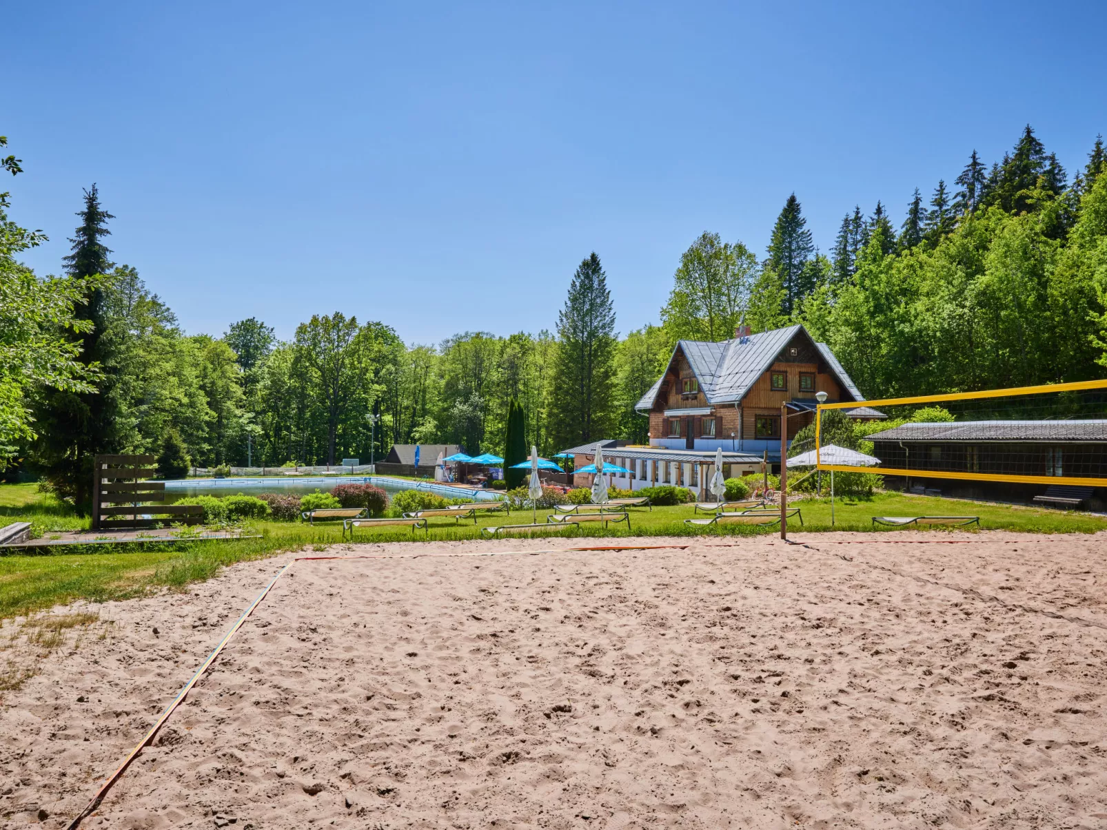 Lux chalet-Buiten