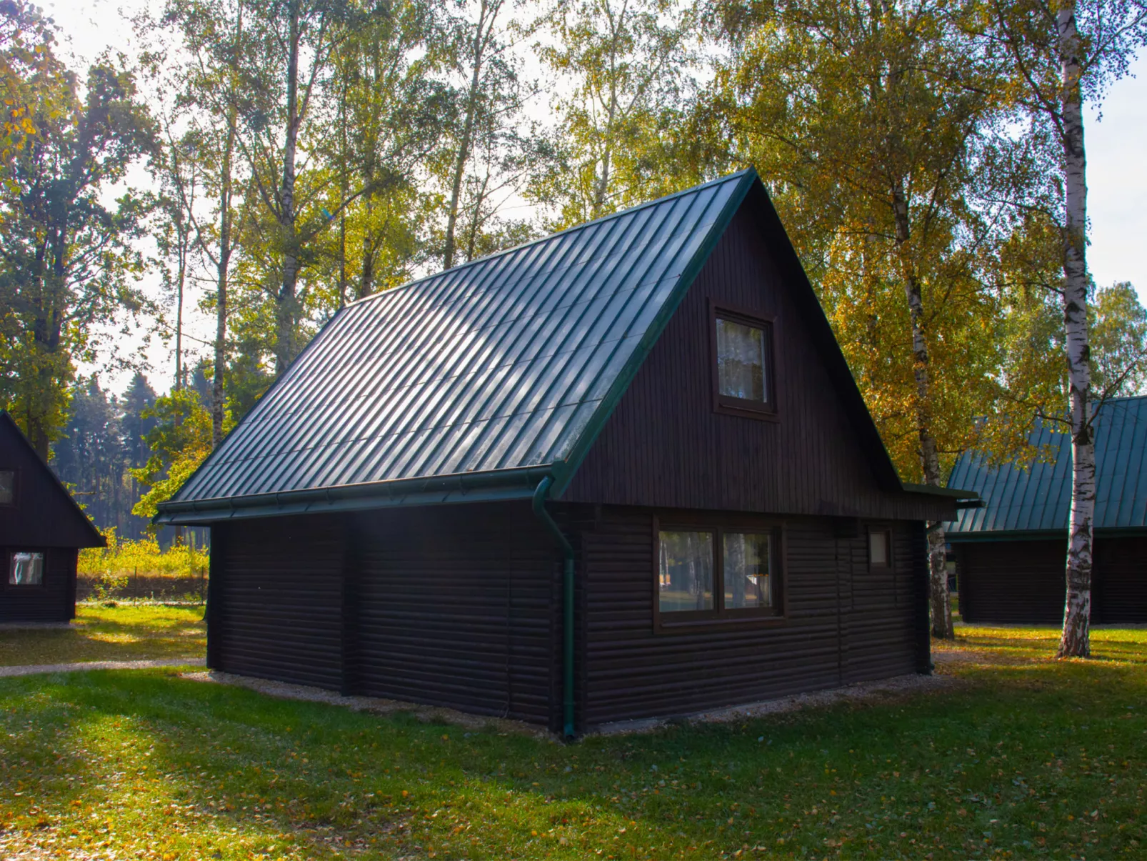 Kemp Stříbrný rybník-Buiten