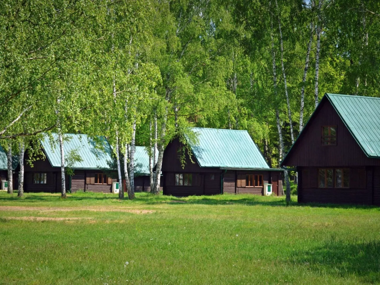 Kemp Stříbrný rybník-Buiten