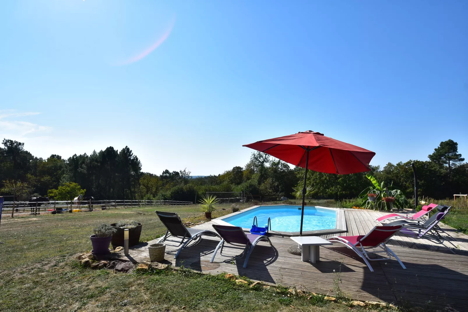 Maison de vacances Montferrand du Périgord-Zwembad